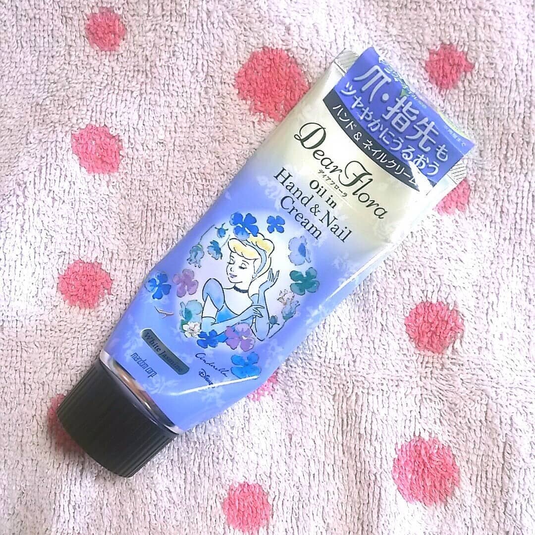 マンダム ディアフローラ オイルイン ハンド&ネイルクリーム ホワイトジャスミン/マンダム/ハンドクリームを使ったクチコミ(1枚目)