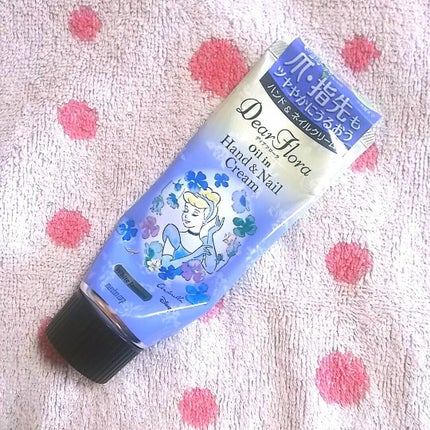 マンダム ディアフローラ オイルイン ハンド&ネイルクリーム ホワイトジャスミン/マンダム/ハンドクリームを使ったクチコミ(1枚目)