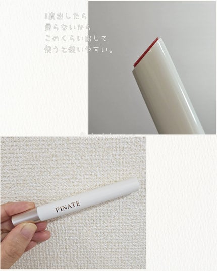 ベアグローペプチドメルティングバーム/PINATE/口紅を使ったクチコミ(5枚目)