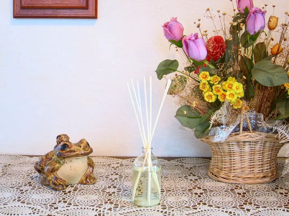 消臭リードディフューザー/Kitoca　木と果/ルームフレグランスを使ったクチコミ（1枚目）