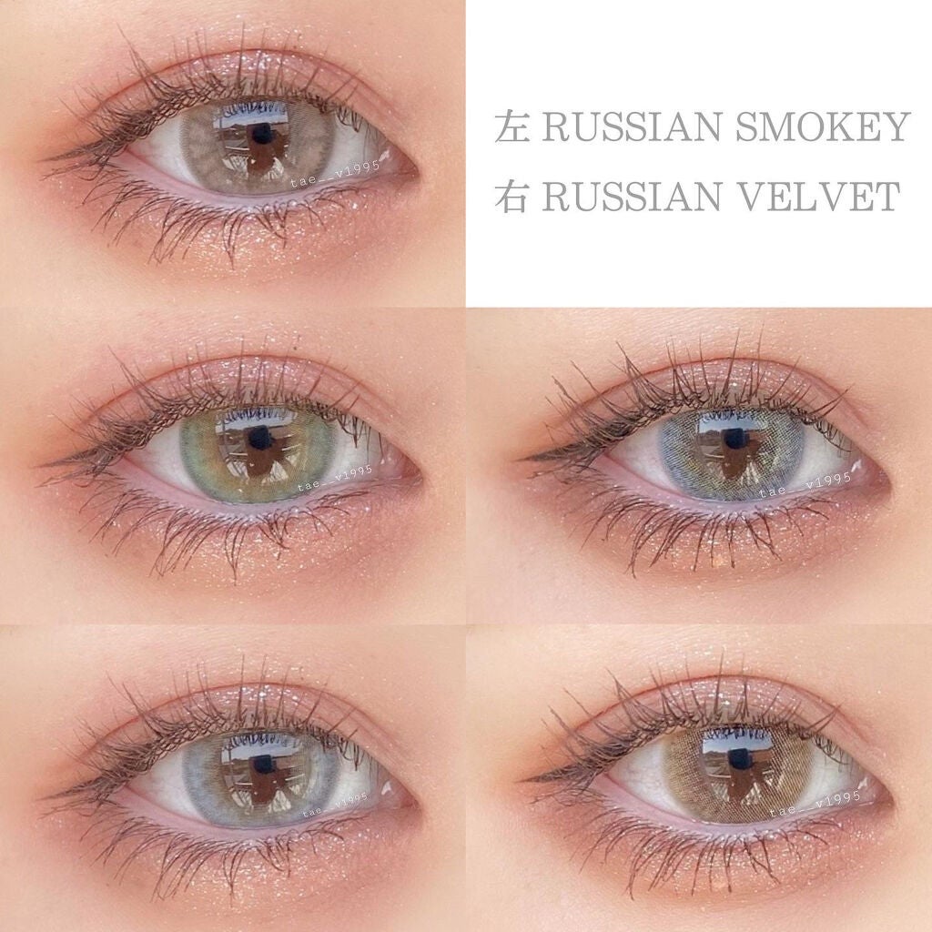 RUSSIAN (ロシアン)/OLENS/カラーコンタクトレンズを使ったクチコミ(2枚目)