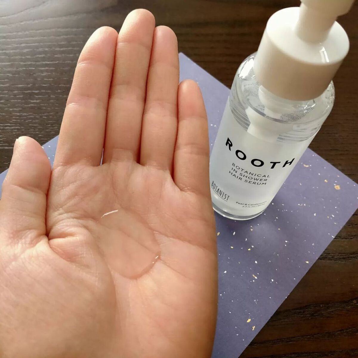 ルース ボタニカルインシャワー ヘアセラム/BOTANIST/洗い流すヘアトリートメントを使ったクチコミ(3枚目)