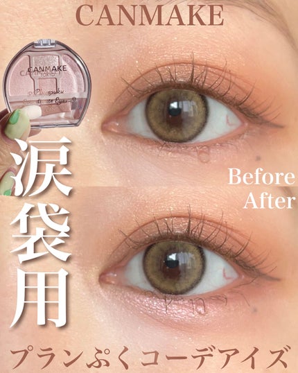 プランぷくコーデアイズ/キャンメイク/パウダーアイシャドウを使ったクチコミ(1枚目)