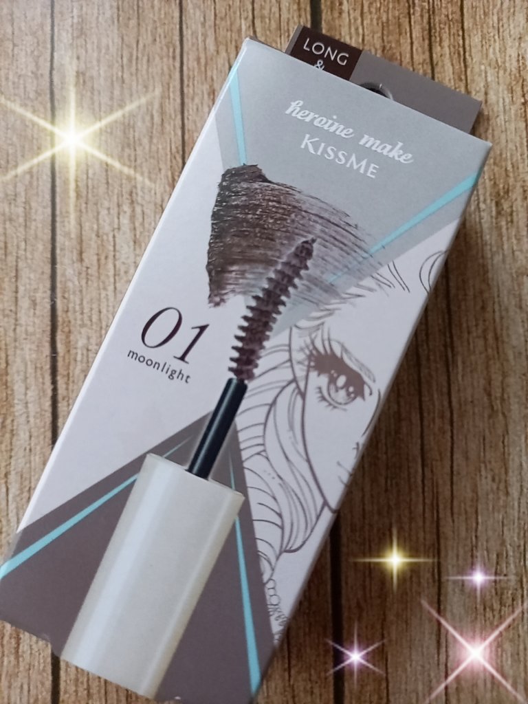 ロング＆カールマスカラ アドバンストフィルムC 01 ムーンライト/ヒロインメイク/マスカラを使ったクチコミ（1枚目）