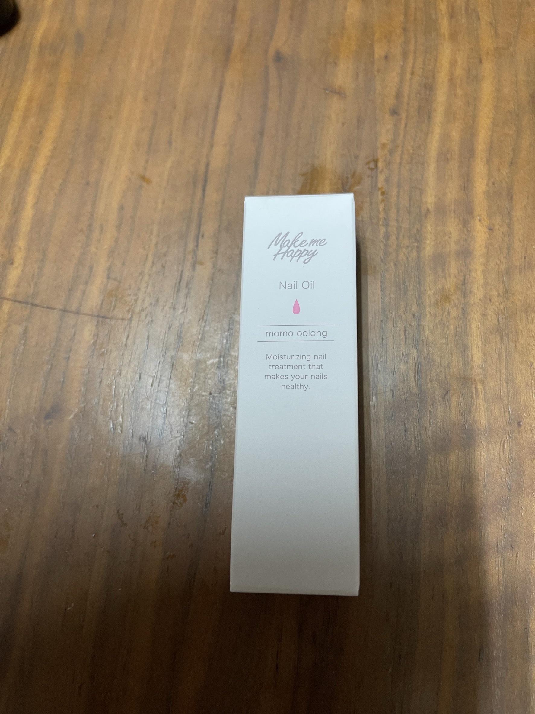 メイクミーハッピー ネイルオイル momo oolong/キャンメイク/ネイルオイル・トリートメントを使ったクチコミ（1枚目）