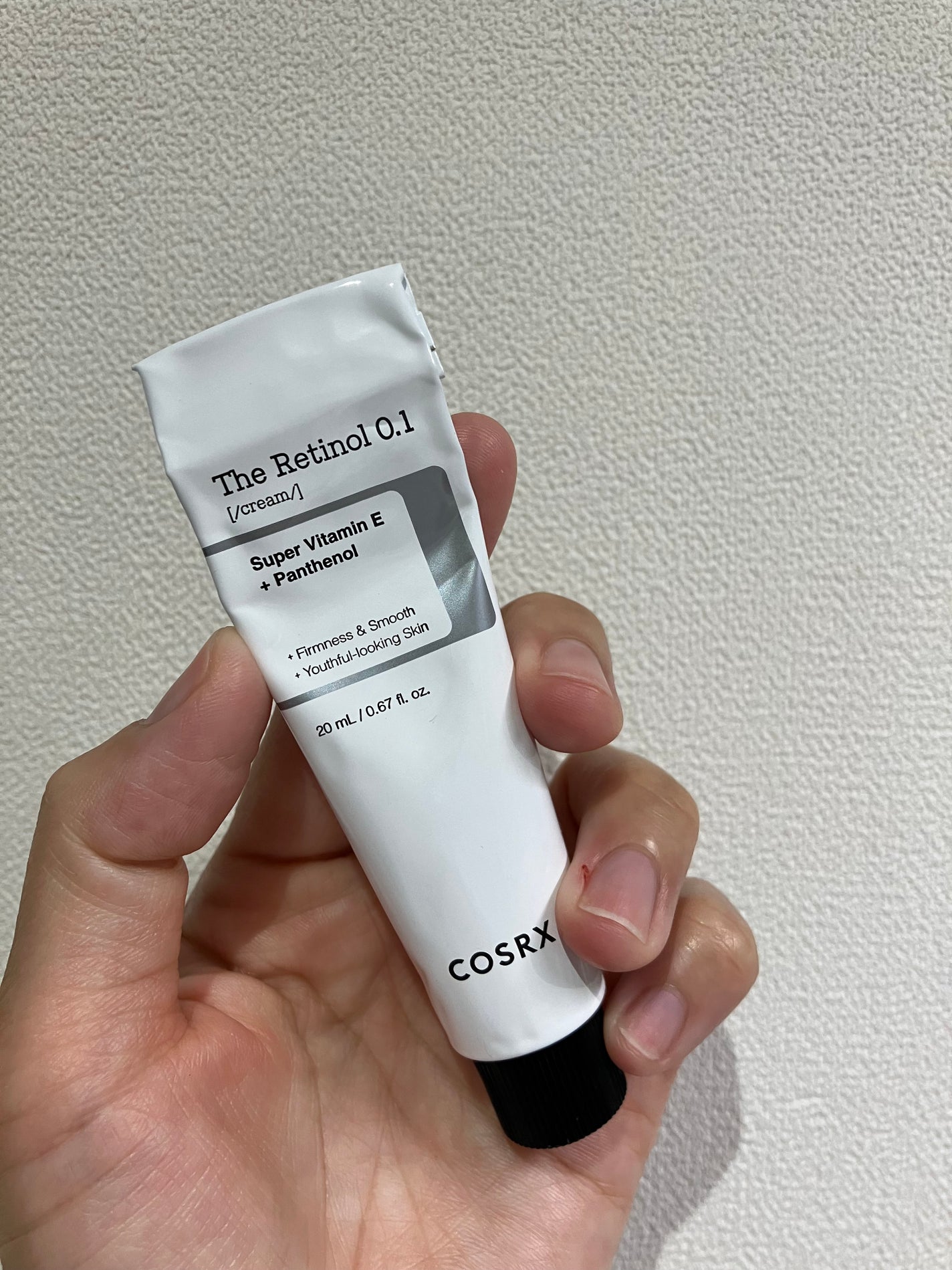 RXザ・レチノール0.1クリーム/COSRX/フェイスクリームを使ったクチコミ(1枚目)