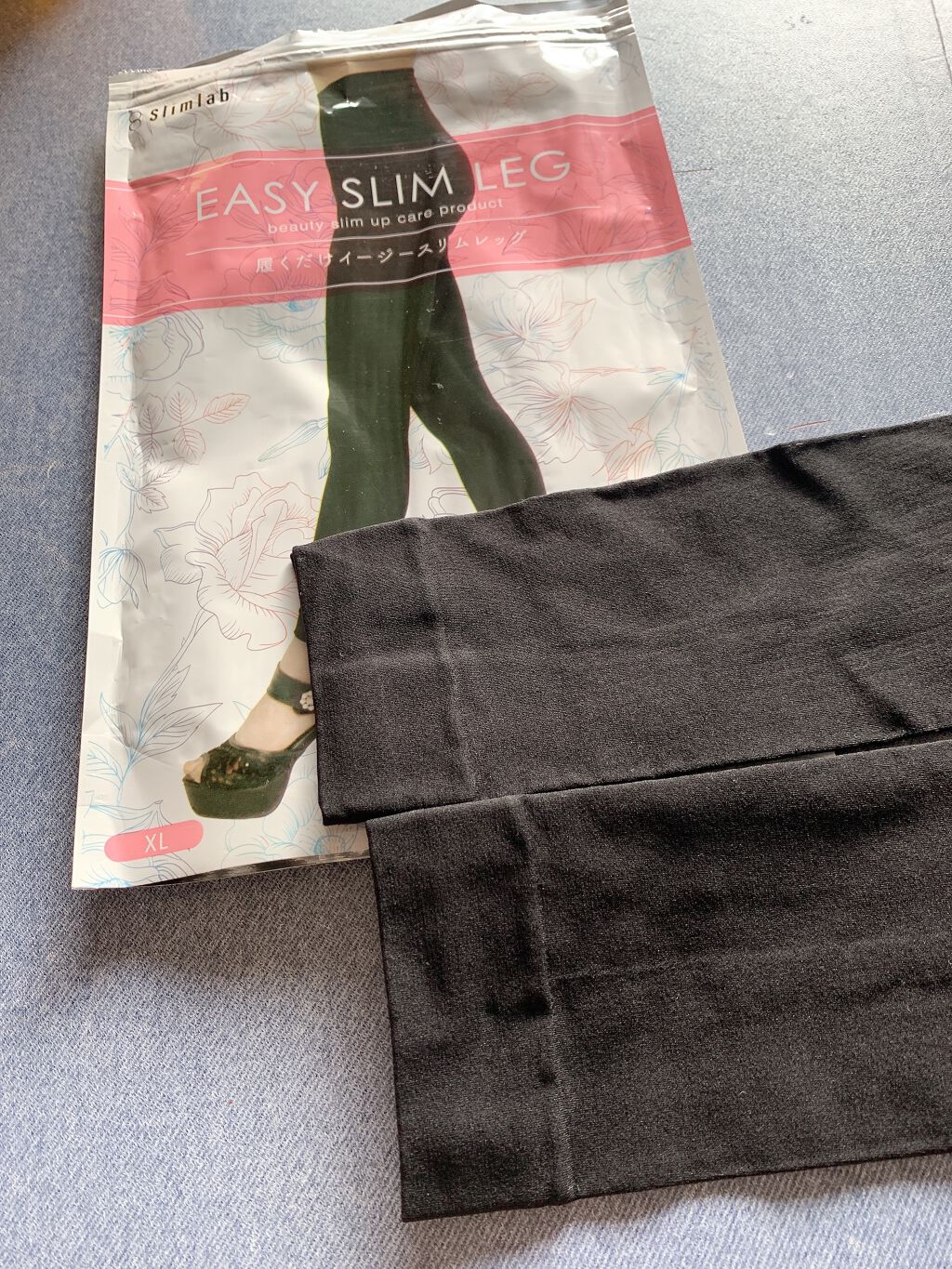 履くだけイージースリムレッグ/slimlab/着圧ソックス・レギンスを使ったクチコミ（2枚目）