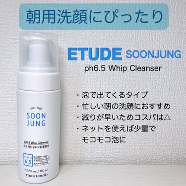 スンジョン ホイップクレンザー/ETUDE/泡洗顔を使ったクチコミ（3枚目）