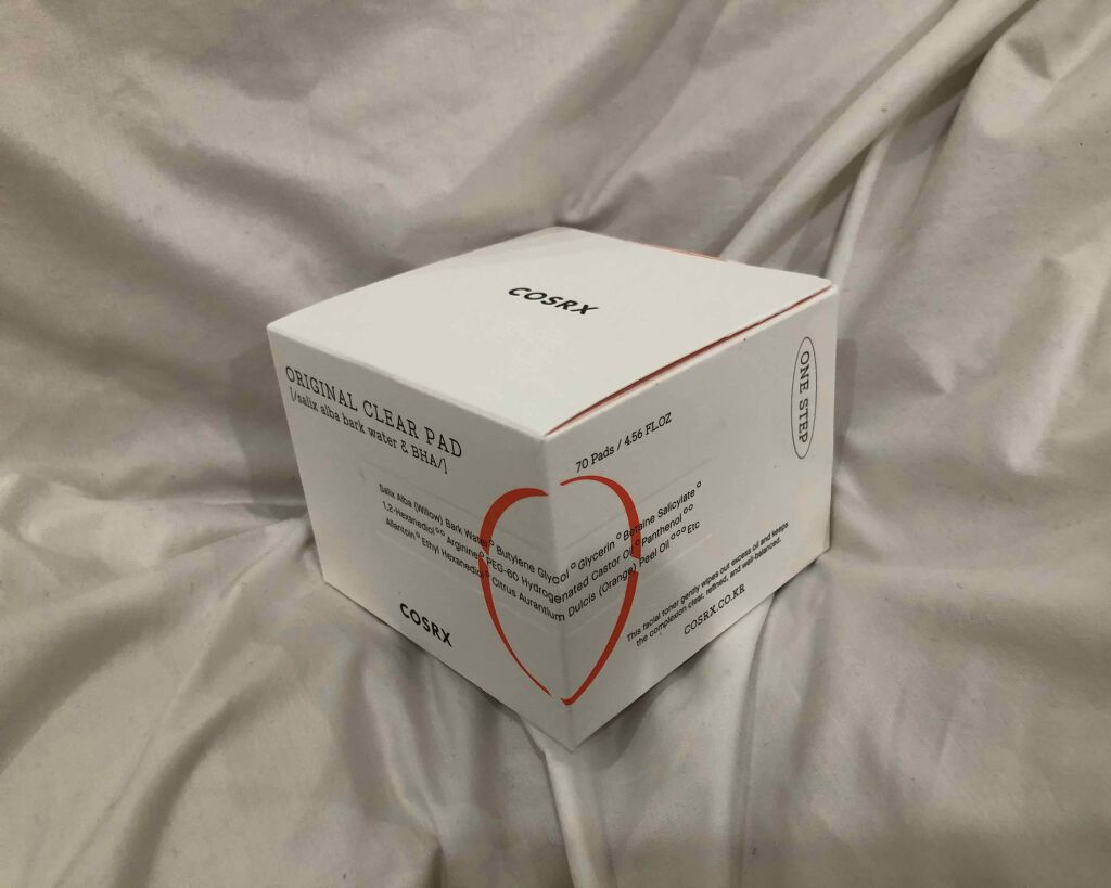 ワンステップオリジナルクリアパッド/COSRX/トナーパッドを使ったクチコミ(2枚目)