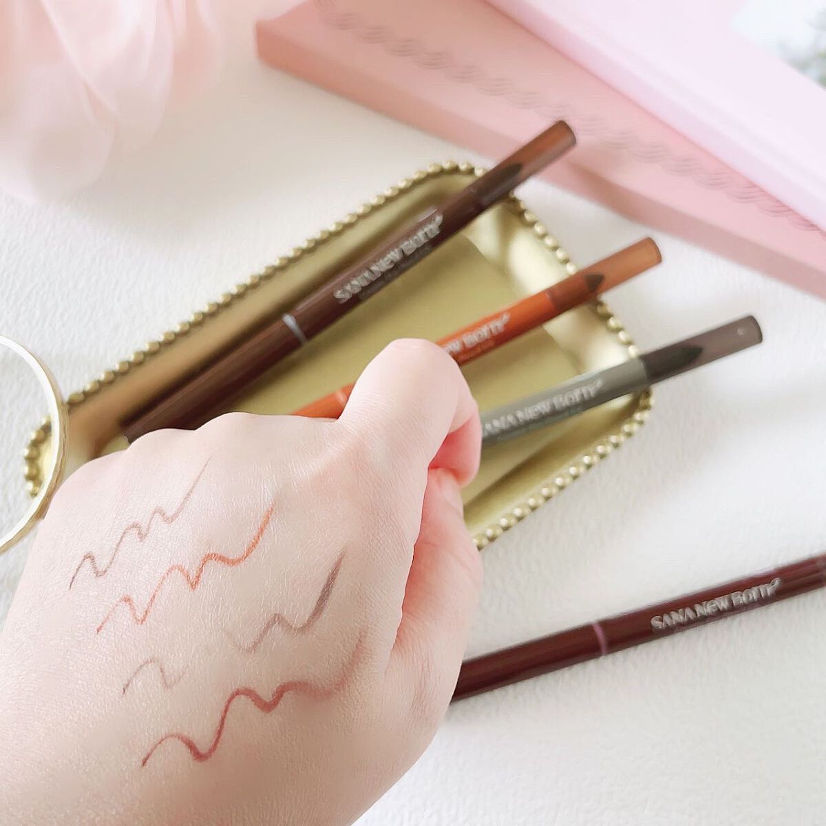 クリーミーアイペンシルEX/サナ ニューボーン/ペンシルアイライナーを使ったクチコミ(7枚目)