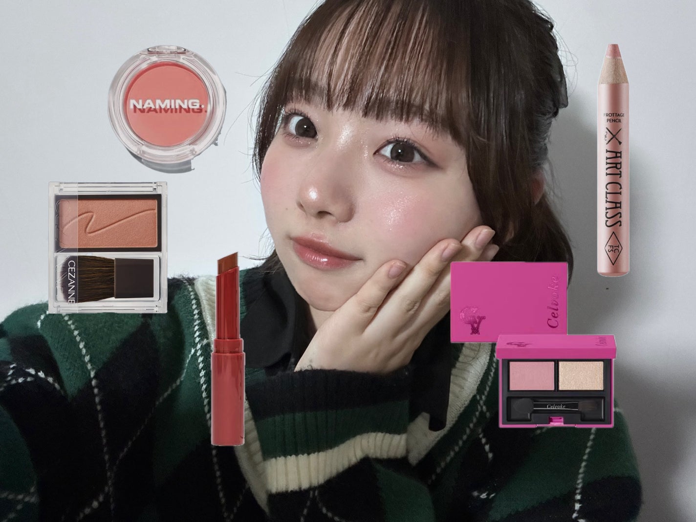 ネーミング フラッフィーパウダーブラッシュ/NAMING./パウダーチークを使ったクチコミ(1枚目)