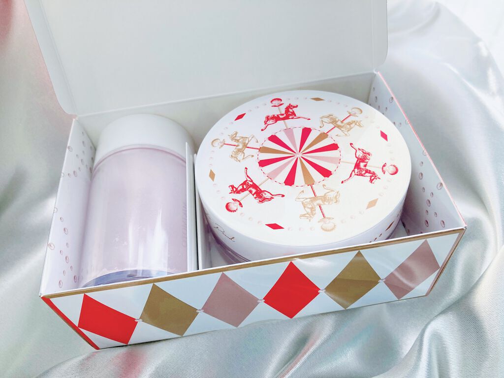 フェイスパウダーセット/ミキモト コスメティックス/メイクアップキットを使ったクチコミ（2枚目）