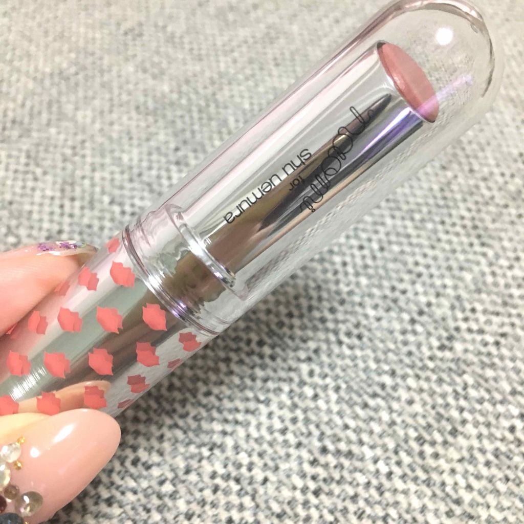 ルージュ アンリミテッド/shu uemura/口紅を使ったクチコミ（1枚目）