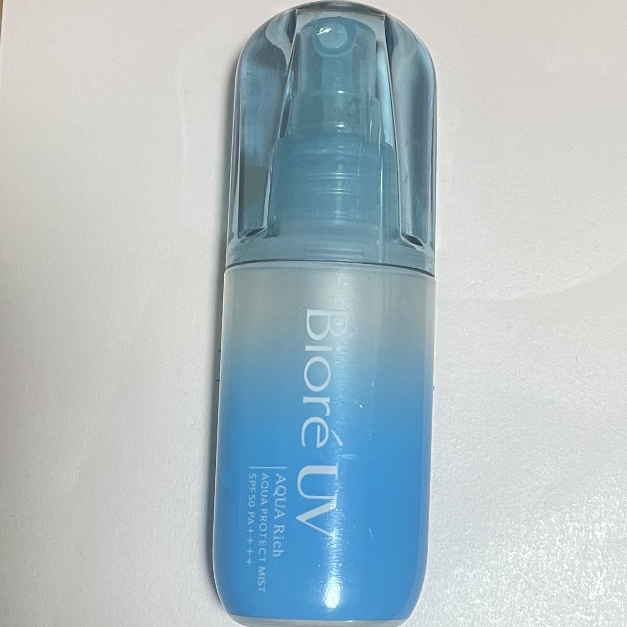 ビオレUV アクアリッチ アクアプロテクトミスト/ビオレ/日焼け止めミスト・スプレーを使ったクチコミ（1枚目）