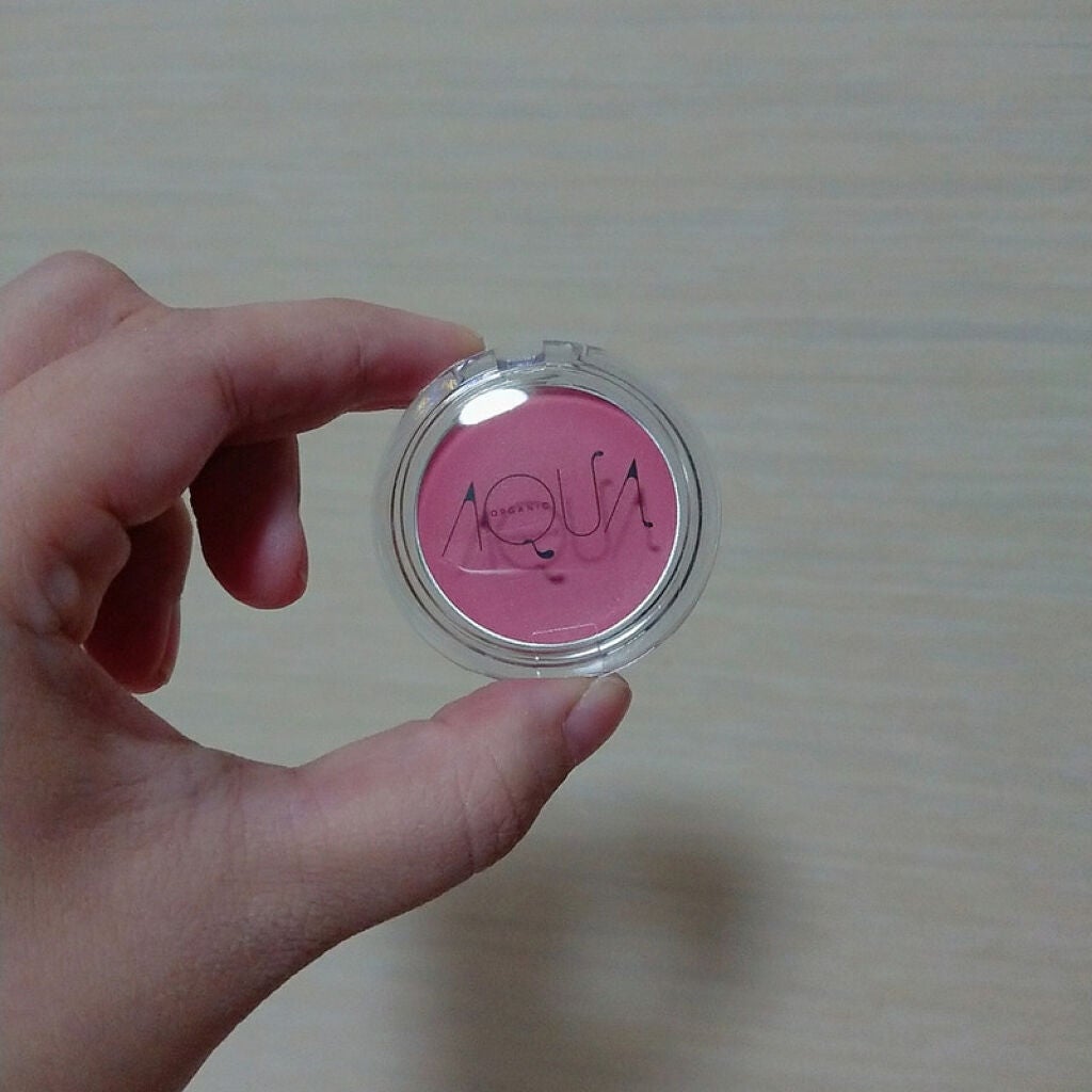 オーガニッククリームチーク/アクア・アクア/ジェル・クリームチークを使ったクチコミ(2枚目)