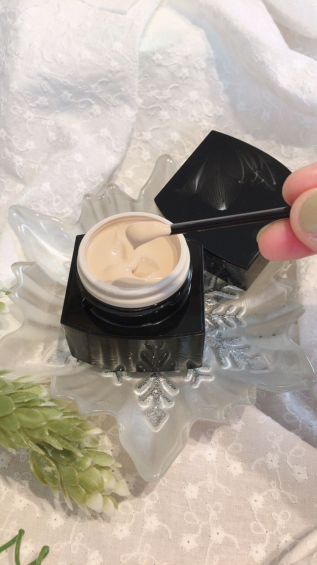 ハイドレイティング カラークリーム/B.A/リキッドファンデーションを使ったクチコミ（1枚目）