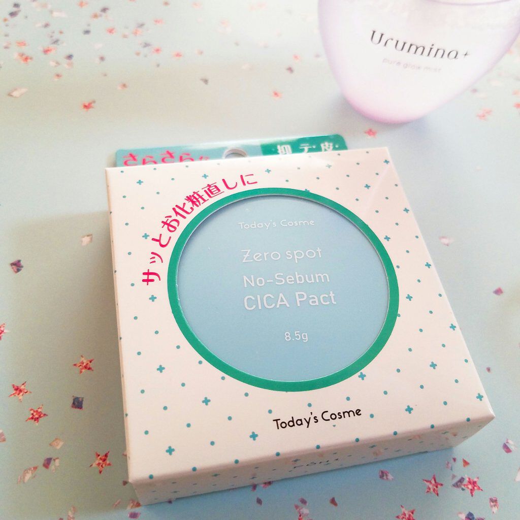 ゼロスポット CICA パクト/Today’s Cosme/プレストパウダーを使ったクチコミ（1枚目）