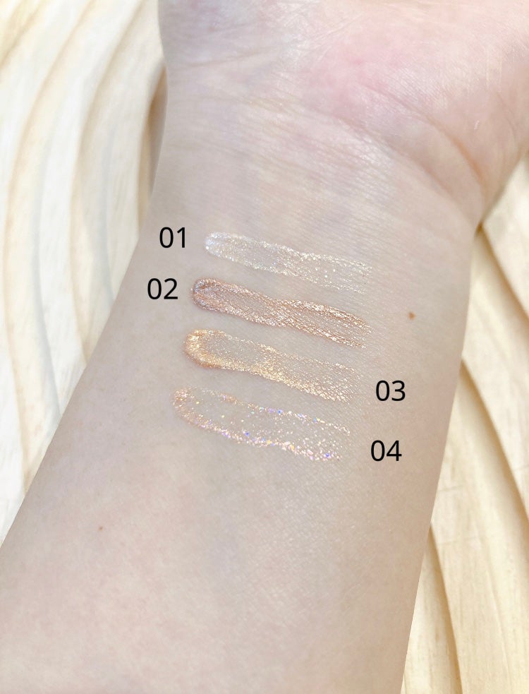 グリッターシャドウ/coou/グリッターを使ったクチコミ(3枚目)