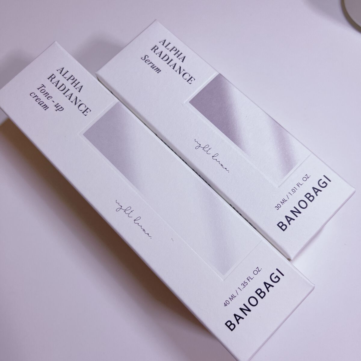 アルファラディアンスグローセラム/BANOBAGI/美容液を使ったクチコミ（1枚目）