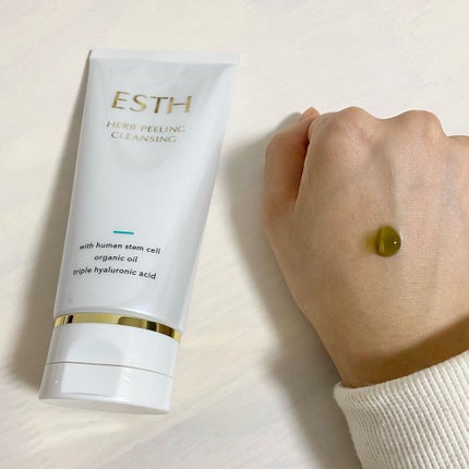 ハーブピーリングクレンジング/ESTH/クレンジングジェルを使ったクチコミ(2枚目)