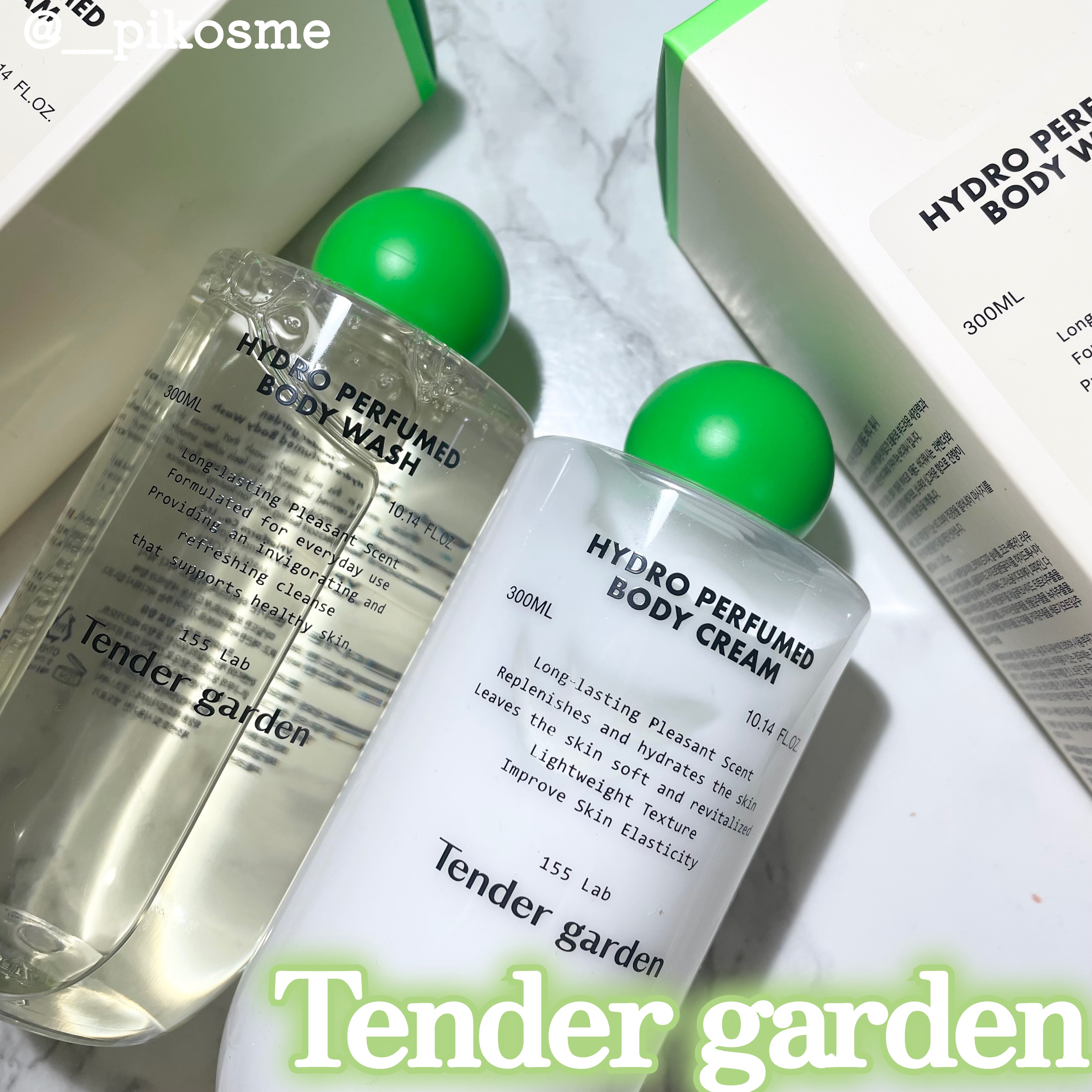 HYDRO PERFUMED BODY CREAM/Tender garden/ボディクリームを使ったクチコミ（1枚目）