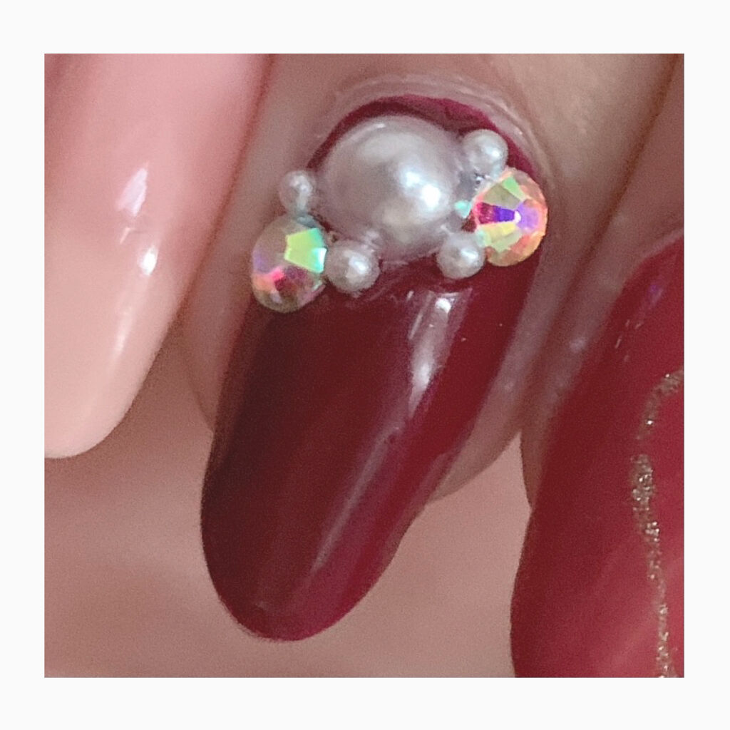 ウィンマックス パステルカラー ネイルエナメル/DAISO/マニキュアを使ったクチコミ（3枚目）