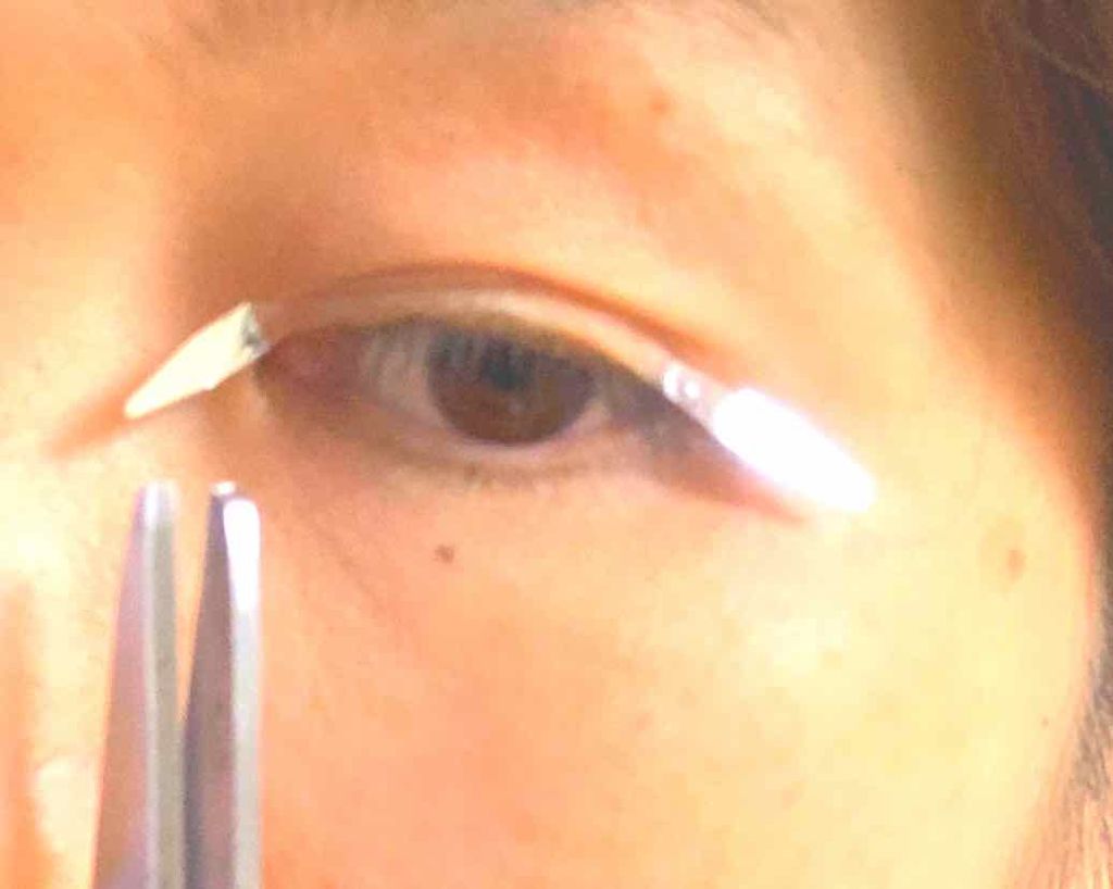 petitテープ3.5/メザイク/二重まぶた用アイテムを使ったクチコミ(2枚目)