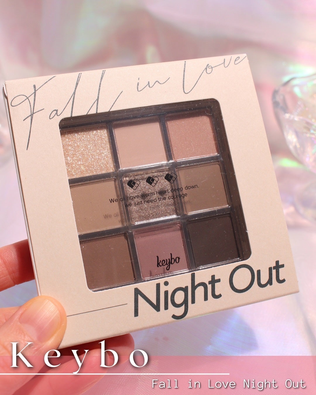 KEYBO FALL IN LOVE SHADOW PALETTE/keybo/アイシャドウパレットを使ったクチコミ(2枚目)
