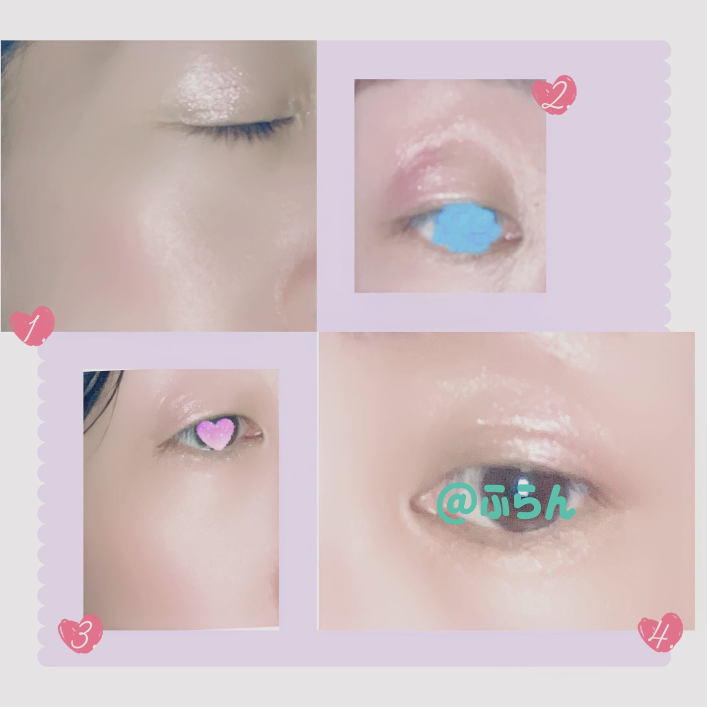 サテンフィットアイシャドウ/HOLIKA HOLIKA/アイシャドウパレットを使ったクチコミ(2枚目)