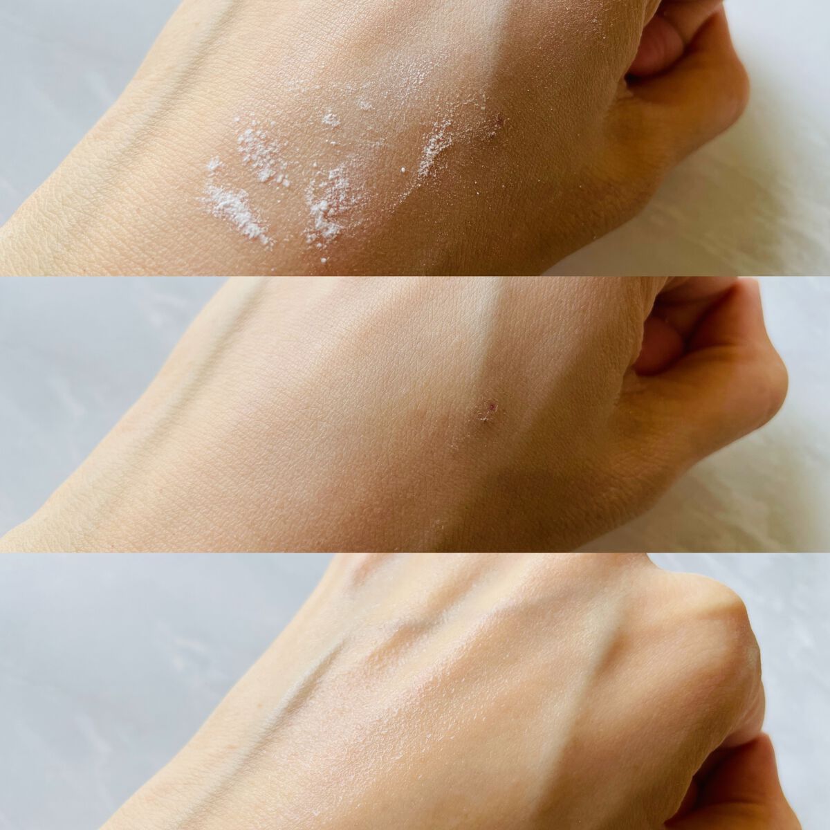 ポアセバムパウダー/One-day's you/ルースパウダーを使ったクチコミ(4枚目)