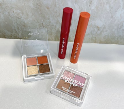 グリッターレイヤリングアイシャドウパレット/TWINKLE POP/アイシャドウパレットを使ったクチコミ(8枚目)