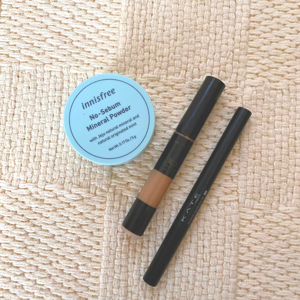 ラスティングデザインアイブロウW N(FL）/KATE/パウダーアイブロウを使ったクチコミ（1枚目）