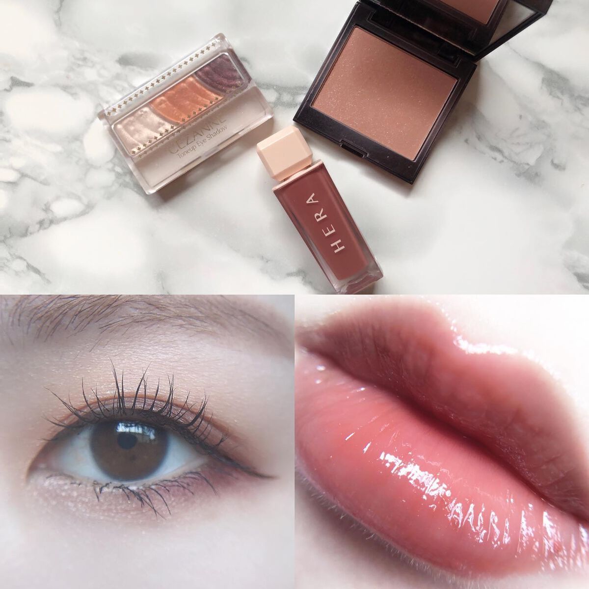 あゆみ on LIPS 「・\#todaysmake/・アイシャドウ☑@cezannec..」(1枚目)