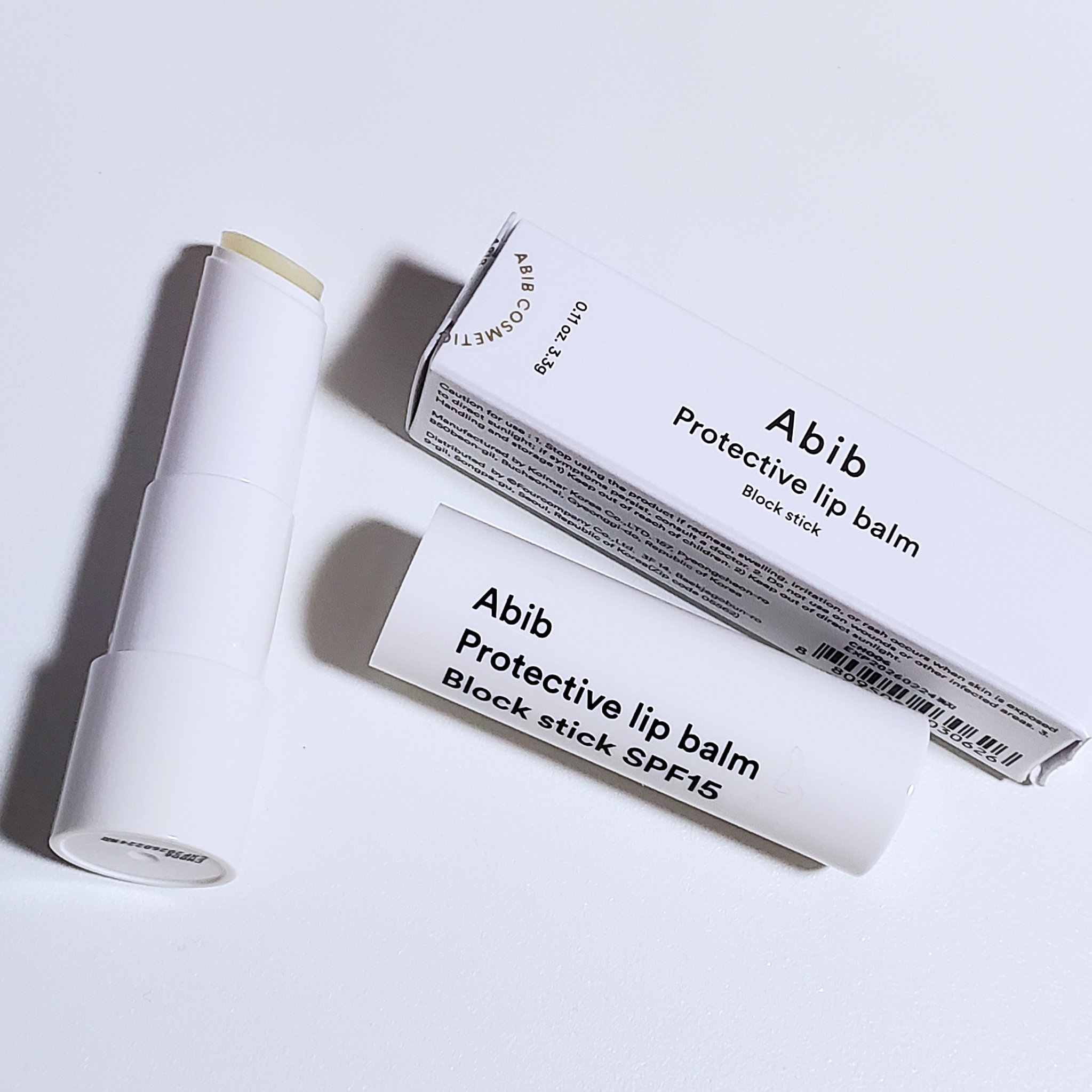 プロテクティブリップバーム ブロックスティック/Abib /リップバームを使ったクチコミ（1枚目）