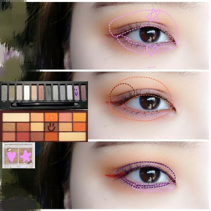 アイラブチョコレート/MAKEUP REVOLUTION/アイシャドウパレットを使ったクチコミ(2枚目)