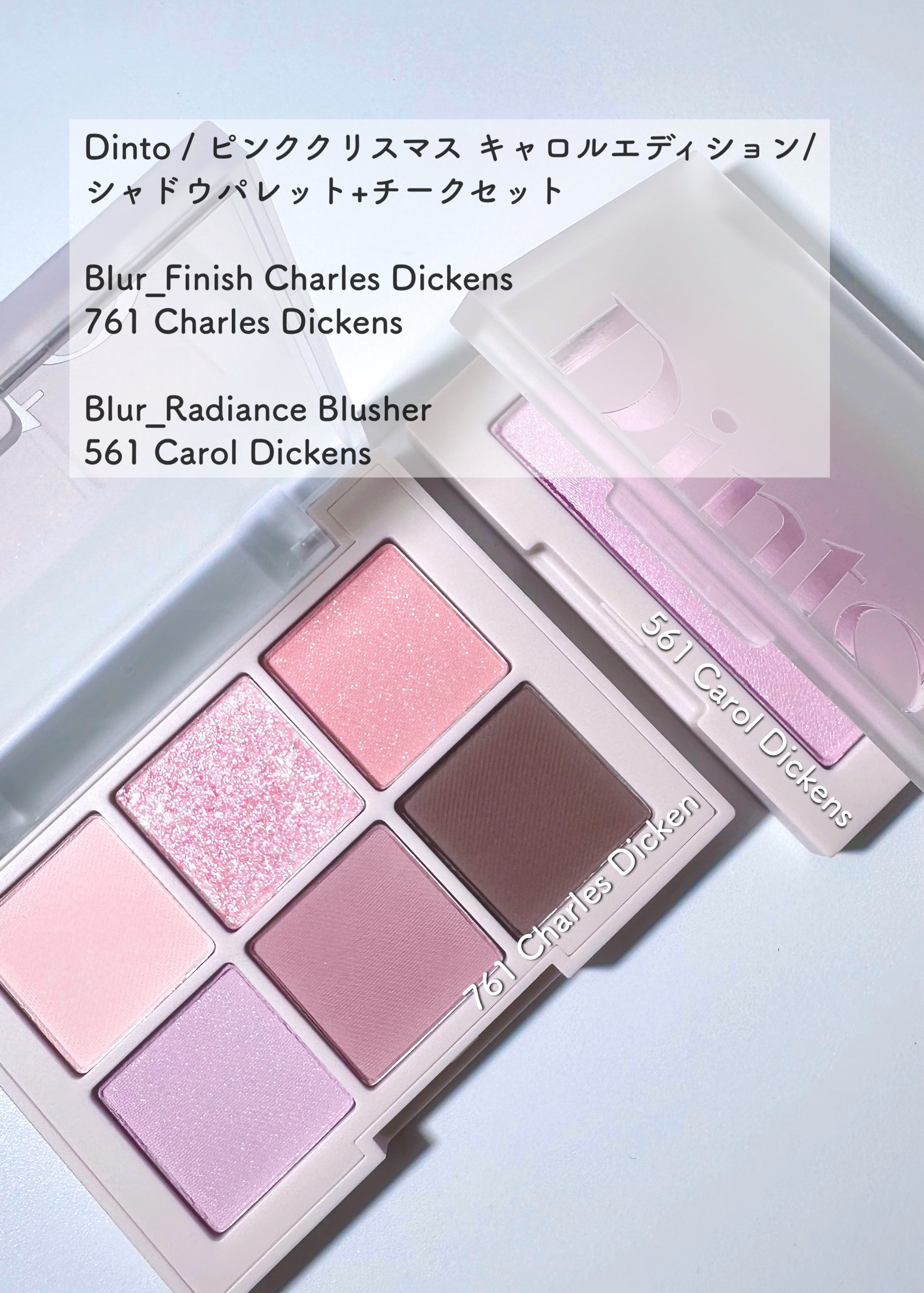 ブラーフィニシュシャドウパレット/Dinto/アイシャドウパレットを使ったクチコミ（2枚目）