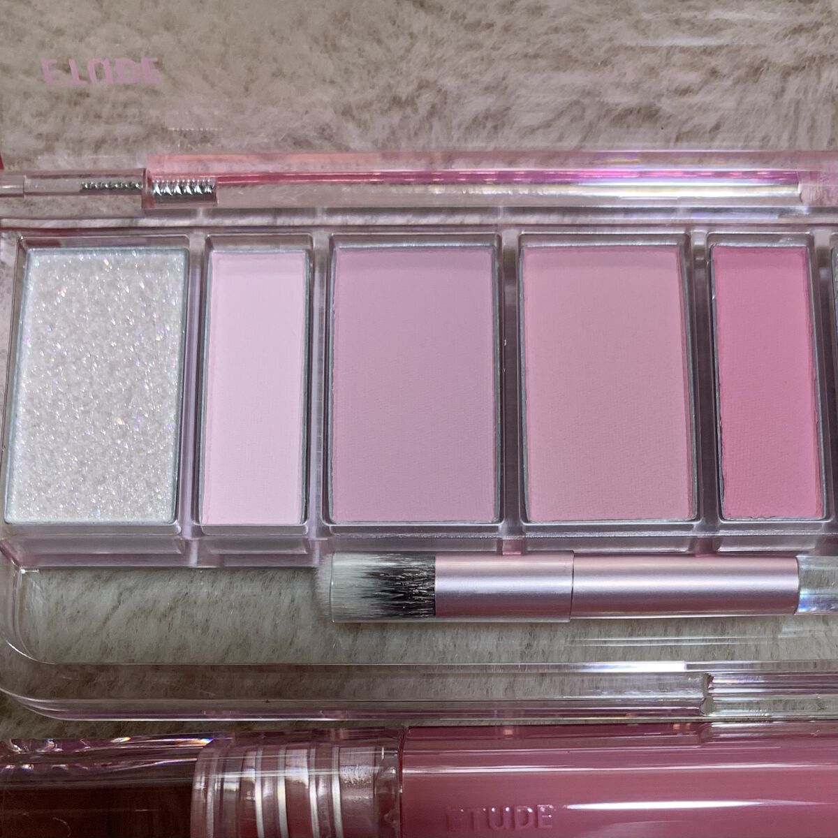 プレイカラー アイシャドウ/ETUDE/アイシャドウパレットを使ったクチコミ（2枚目）