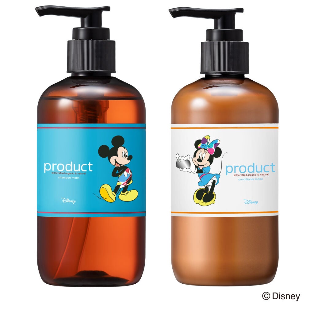 シャンプーモイスト/コンディショナーモイスト ディズニーデザイン ザ・プロダクト