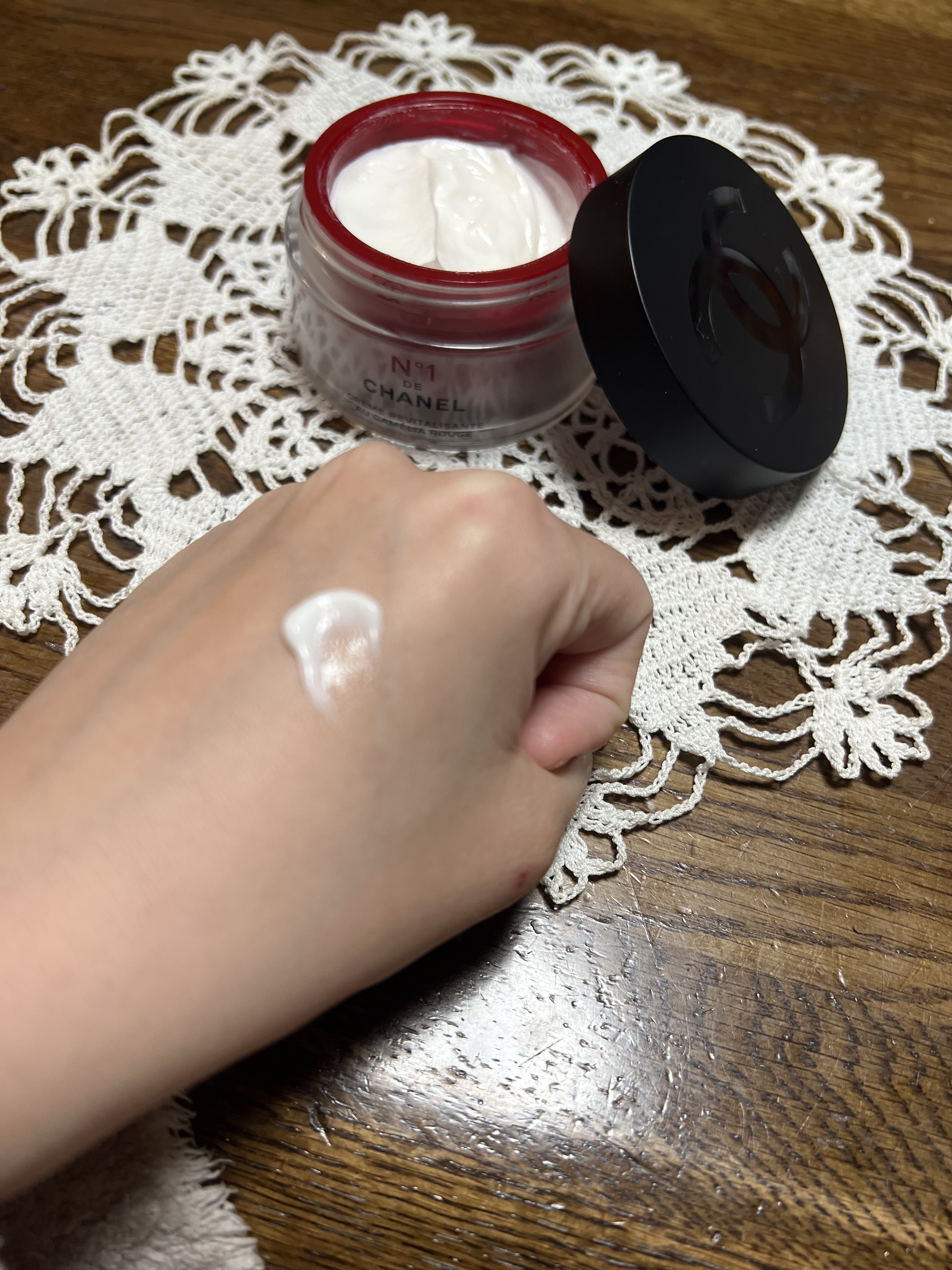 クリーム N°1 ドゥ シャネル /CHANEL/フェイスクリームを使ったクチコミ（2枚目）