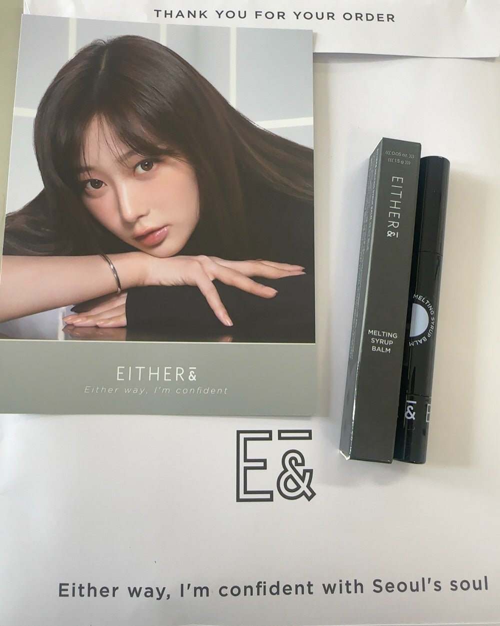 MELTING SYRUP BALM/EITHER&/リップバームを使ったクチコミ(4枚目)