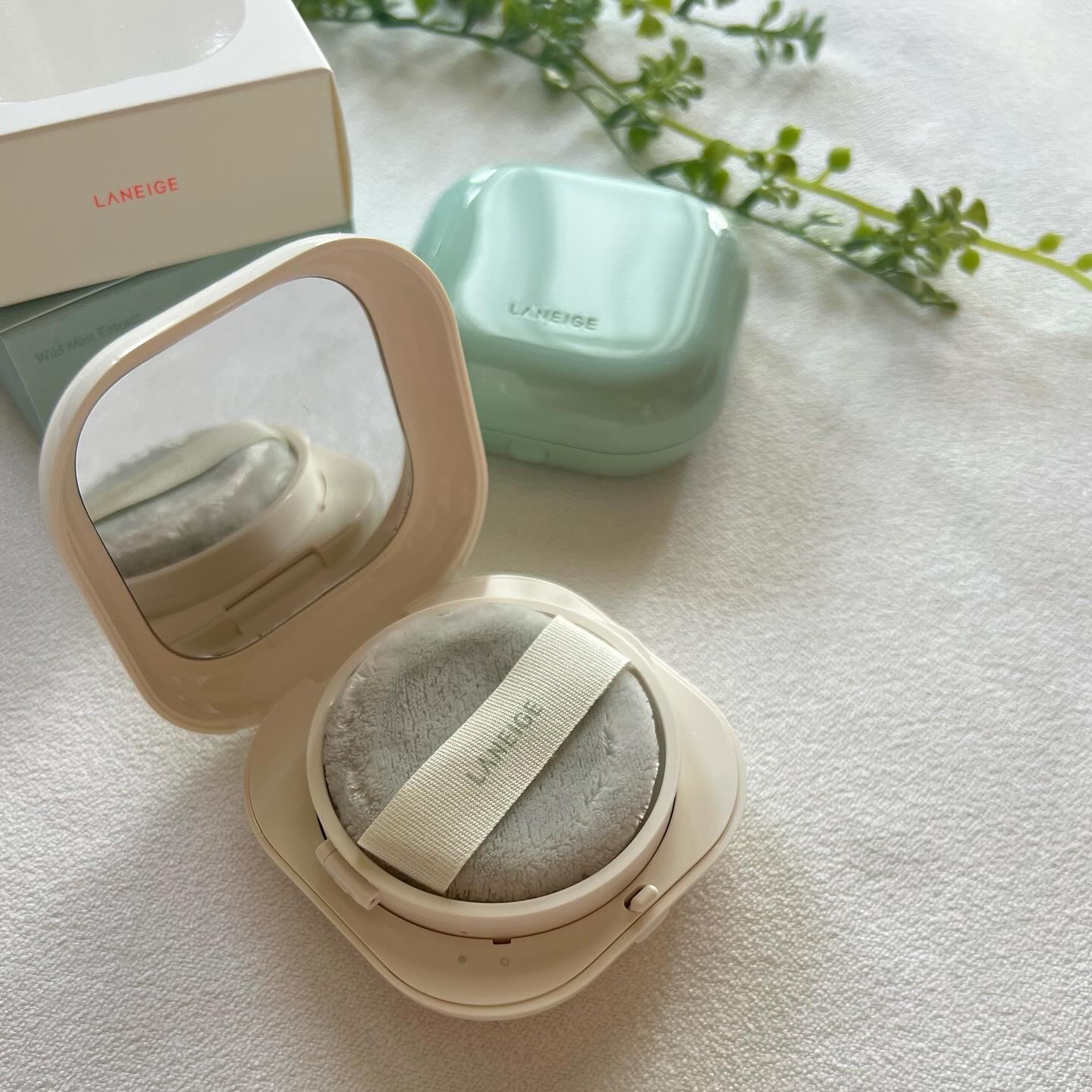 ネオ エッセンシャル フィニッシュパウダー/LANEIGE/ルースパウダーを使ったクチコミ（1枚目）