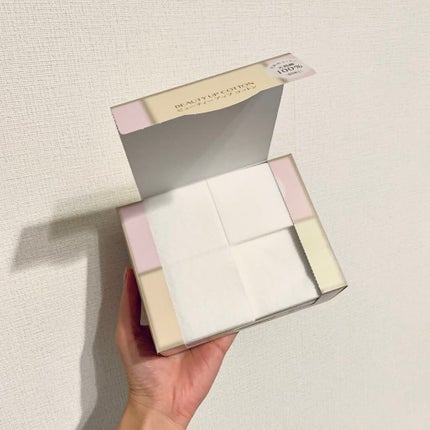 ビューティーアップコットン G/SHISEIDO/コットンを使ったクチコミ(2枚目)