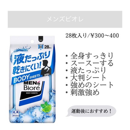 さらさらパウダーシート 薬用デオドラント/ビオレ/ボディシートを使ったクチコミ(6枚目)