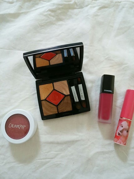 ルージュ アリュール インク 160 ローズ プロディジアス/CHANEL/口紅を使ったクチコミ(1枚目)