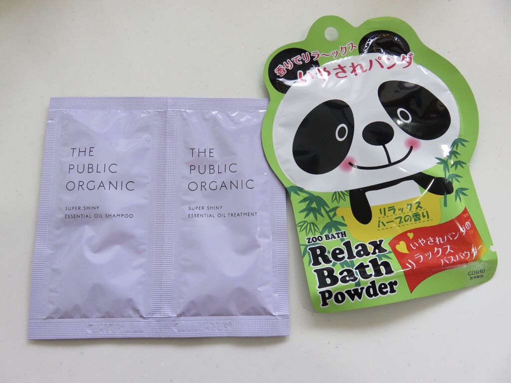 スーパーシャイニー SMシャンプー／SMトリートメント 1dayトライアル(シャンプー10ml+トリートメント10ml)/THE PUBLIC ORGANIC/市販シャンプーを使ったクチコミ（3枚目）