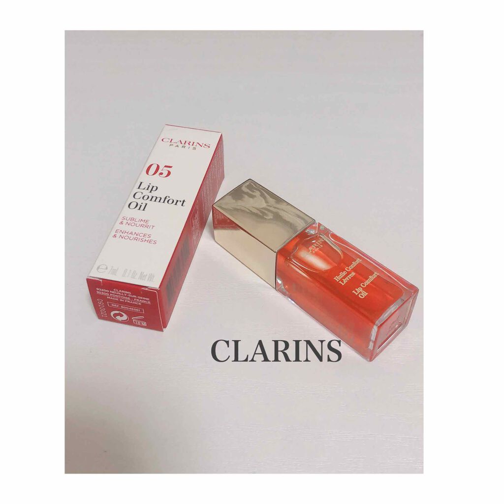 コンフォート リップオイル /CLARINS/リップグロスを使ったクチコミ（1枚目）