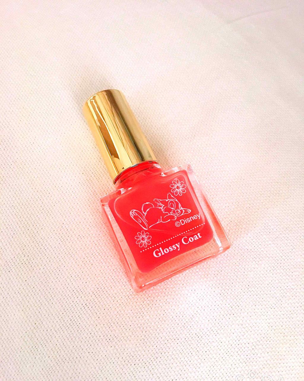 グロッシーコート コーラルコート【旧】/スキューズミー/オールインワンネイルを使ったクチコミ（1枚目）