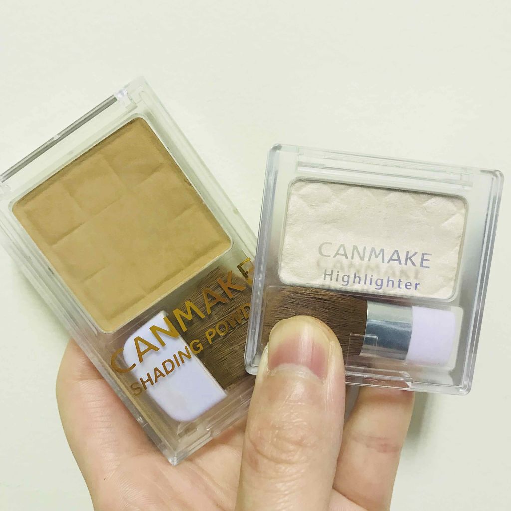 ハイライター/キャンメイク/パウダーハイライトを使ったクチコミ（1枚目）