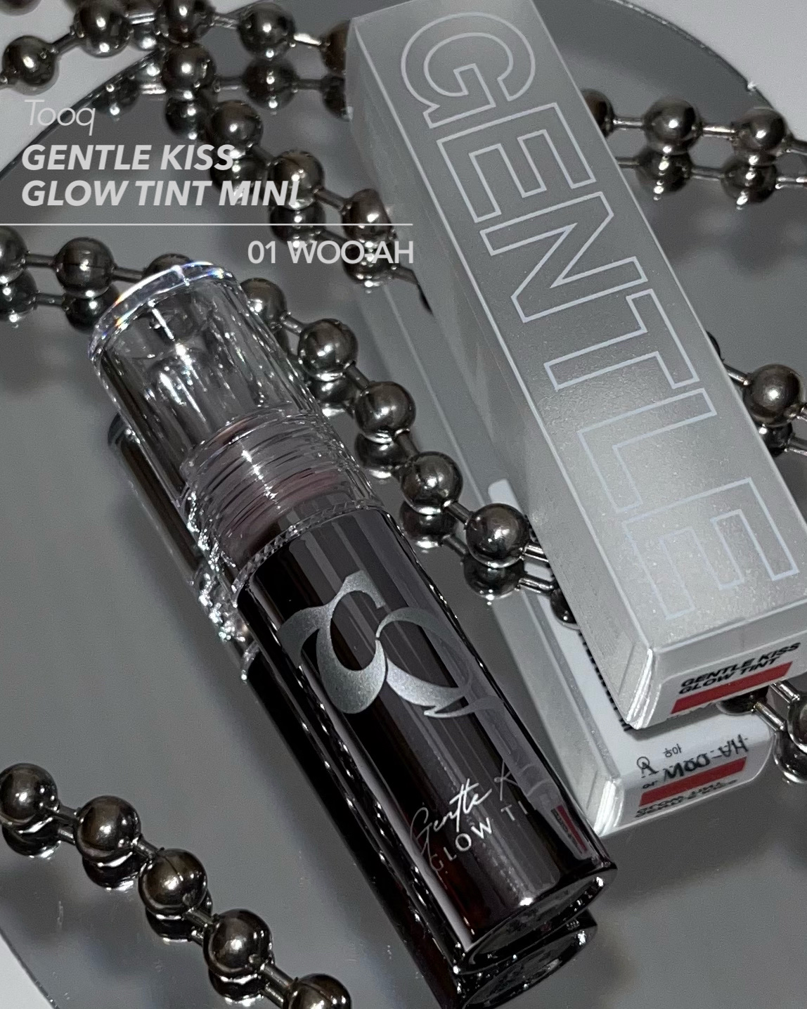 ジェントルキスグロウティント/Tooq/リップティントを使ったクチコミ（2枚目）