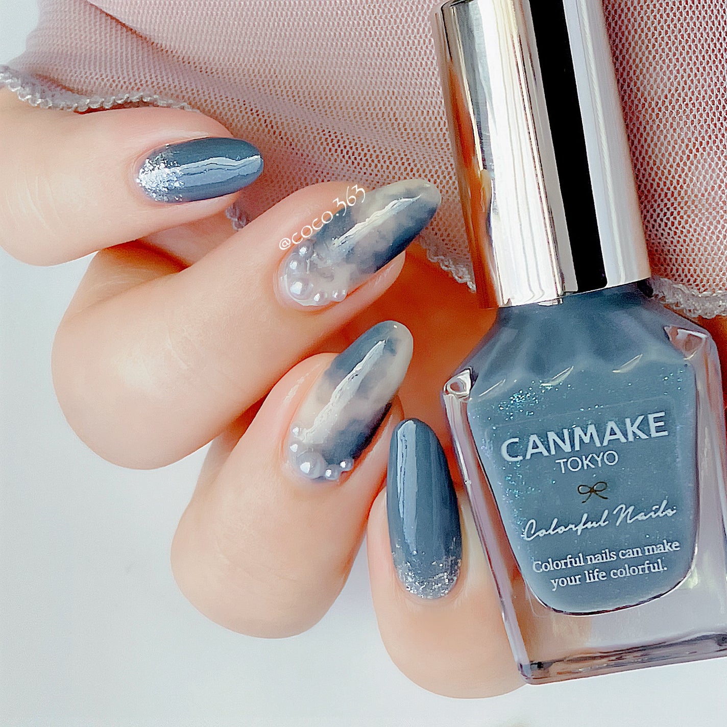 カラフルネイルズ/キャンメイク/マニキュアを使ったクチコミ(5枚目)